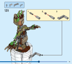 LEGO 76297 instructions page 73 – build guide