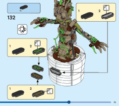 LEGO 76297 instructions page 75 – build guide