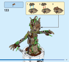 LEGO 76297 instructions page 77 – build guide