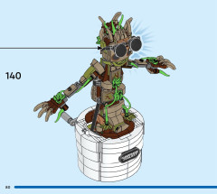 LEGO 76297 instructions page 80 – build guide