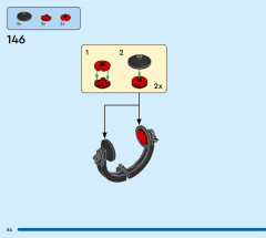 LEGO 76297 instructions page 84 – build guide