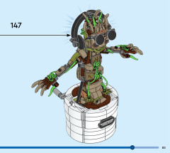 LEGO 76297 instructions page 85 – build guide