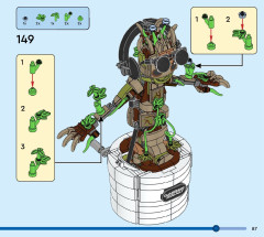 LEGO 76297 instructions page 87 – build guide