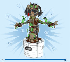 LEGO 76297 instructions page 92 – build guide