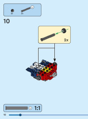 LEGO 76298 instructions page 10 – build guide