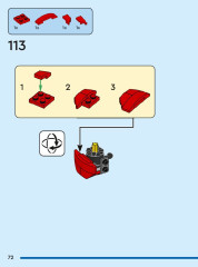 LEGO 76298 instructions page 72 – build guide