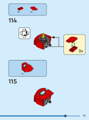 LEGO 76298 instructions page 73 – build guide