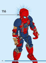 LEGO 76298 instructions page 74 – build guide