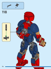 LEGO 76298 instructions page 76 – build guide