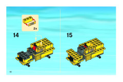 LEGO 7630 instructions page 10 – build guide