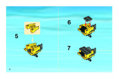 LEGO 7630 instructions page 6 – build guide