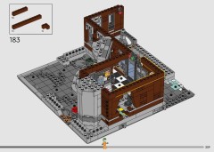 LEGO 76300 instructions page 209 – build guide