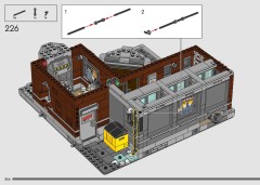 LEGO 76300 instructions page 244 – build guide