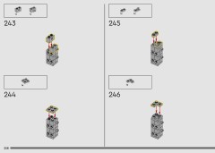 LEGO 76300 instructions page 258 – build guide