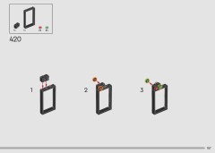 LEGO 76300 instructions page 107 – build guide