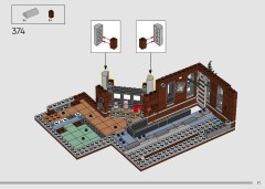 LEGO 76300 instructions page 71 – build guide