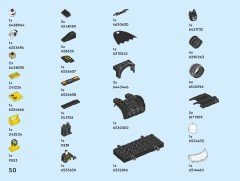 LEGO 76301 instructions page 50 – build guide
