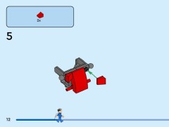 LEGO 76302 instructions page 12 – build guide