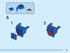 LEGO 76302 instructions page 13 – build guide