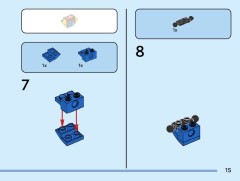 LEGO 76302 instructions page 15 – build guide