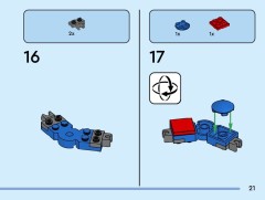 LEGO 76302 instructions page 21 – build guide