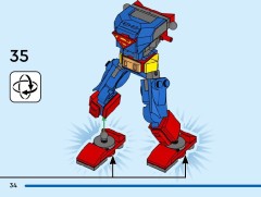 LEGO 76302 instructions page 34 – build guide