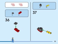 LEGO 76302 instructions page 35 – build guide
