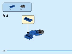 LEGO 76302 instructions page 40 – build guide