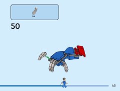 LEGO 76302 instructions page 45 – build guide