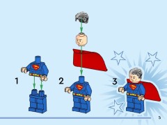 LEGO 76302 instructions page 5 – build guide
