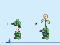 LEGO 76302 instructions page 6 – build guide
