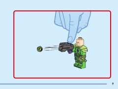 LEGO 76302 instructions page 9 – build guide