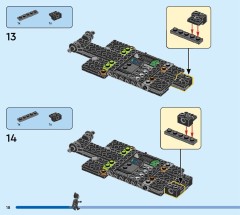 LEGO 76303 instructions page 18 – build guide