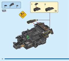 LEGO 76303 instructions page 72 – build guide