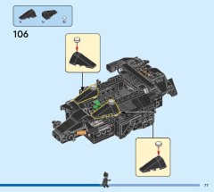 LEGO 76303 instructions page 77 – build guide
