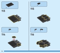 LEGO 76303 instructions page 84 – build guide