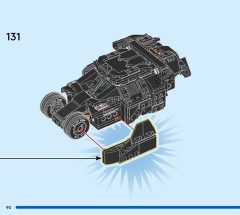 LEGO 76303 instructions page 90 – build guide