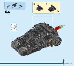 LEGO 76303 instructions page 97 – build guide