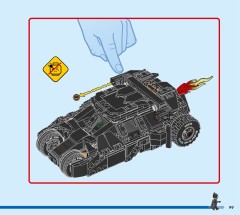 LEGO 76303 instructions page 99 – build guide