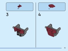 LEGO 76307 instructions page 11 – build guide