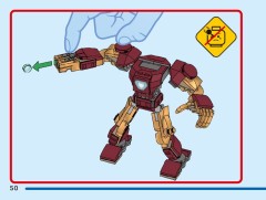 LEGO 76307 instructions page 50 – build guide