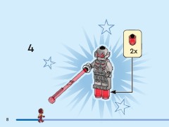 LEGO 76307 instructions page 8 – build guide