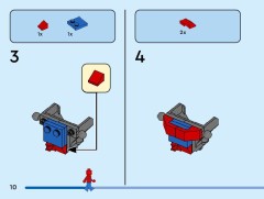 LEGO 76308 instructions page 10 – build guide