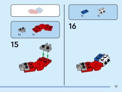 LEGO 76308 instructions page 17 – build guide