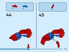 LEGO 76308 instructions page 33 – build guide