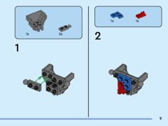 LEGO 76308 instructions page 9 – build guide