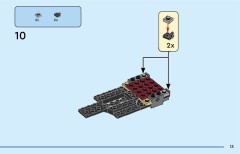 LEGO 76309 instructions page 13 – build guide
