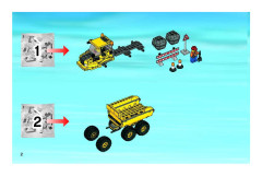 LEGO 7631 instructions page 2 – build guide