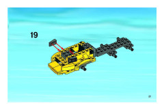 LEGO 7631 instructions page 21 – build guide