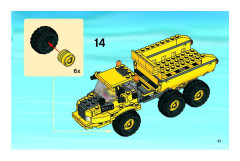 LEGO 7631 instructions page 41 – build guide